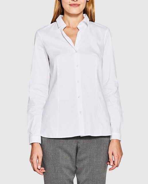 ESPRIT Collection Camisa Manga Larga para Mujer