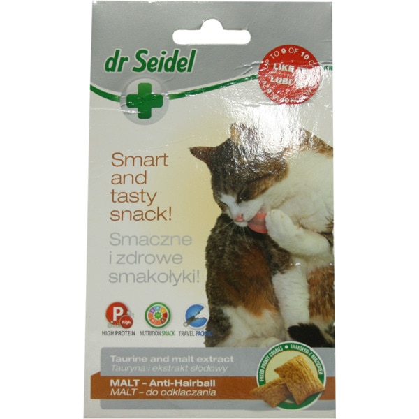 Snack para Gato Anti-Bolas de Pêlo embalagem 50 g