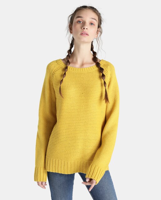 what to wear with a mustard sweater