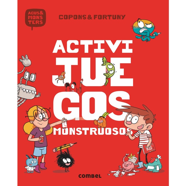 Activijuegos monstruosos (Tapa blanda)