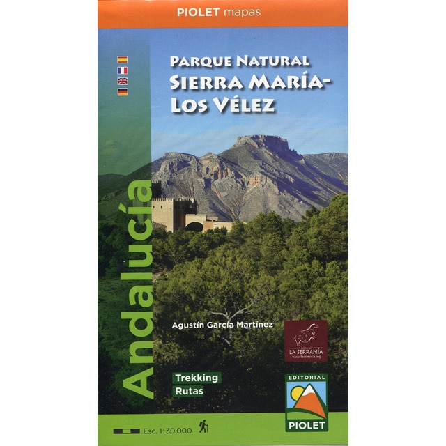 Parque natural sierra maría - los vélez. Escala 1:30. 000