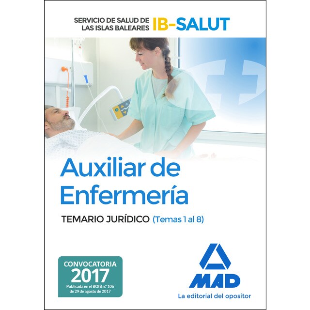 Auxiliar de enfermería del Servicio de Salud de las Islas Baleares. Temario jurídico.pdf