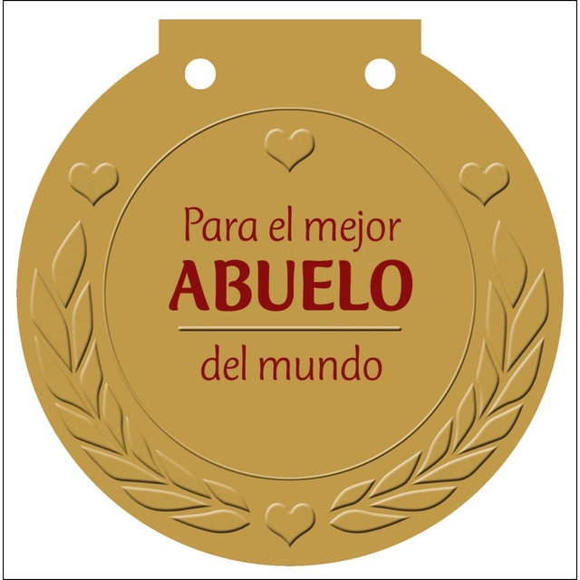 Para la mejor ABUELA del mundo: ¡Una medalla para alguien muy especial!