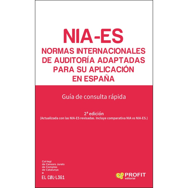 Normas internacionales de auditoría adaptadas para su aplicación en españa: Guía de consulta rápida.pdf