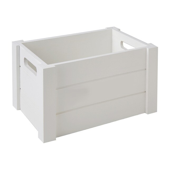 Caja de madera Blanca El Corte Inglés · Hogar · El Corte Inglés