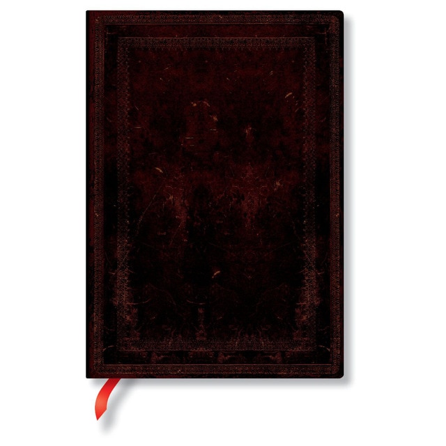 Libreta Flexi Paperblanks Marruecos Negro Midi Rayada 144 Pág..