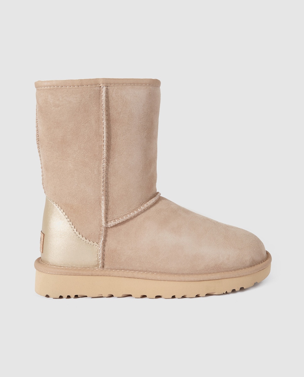 outfit botas ugg beige