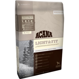ACANA CLASSICS LIGHT & FIT Trockenfutter für ausgewachsene Hunde aller Rassen Behälter 2 kg