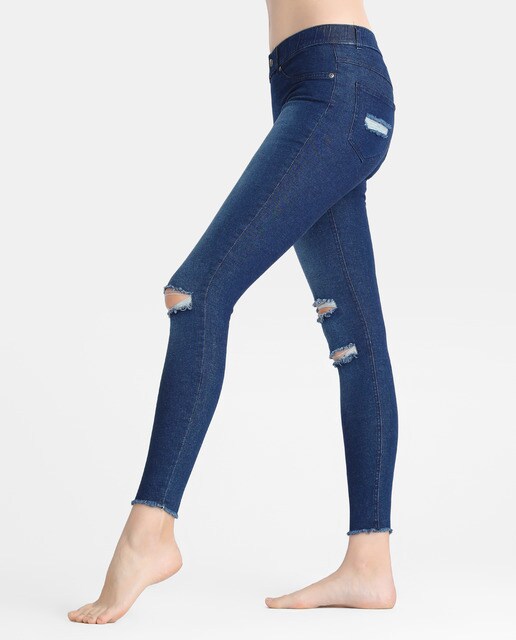 Hue - Leggins De Mujer Con Rotos, precio y características - Shoptize