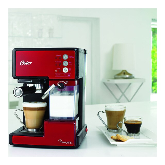 Cafetera espresso manual · Oster PrimaLatte BVSTEM6601R · Oster · La