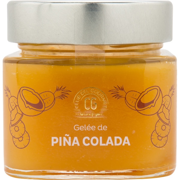 Piña colada jelly jar 220 g