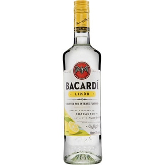 BACARDI limon white rum bottle 70 cl