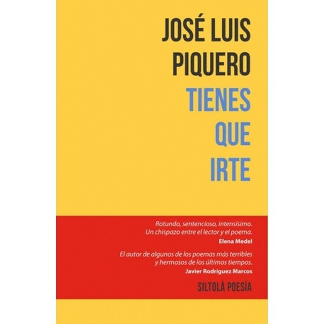 Tienes que irte