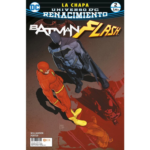Batman/ flash: la chapa núm. 02 (de 4) (renacimiento) (Tapa blanda)