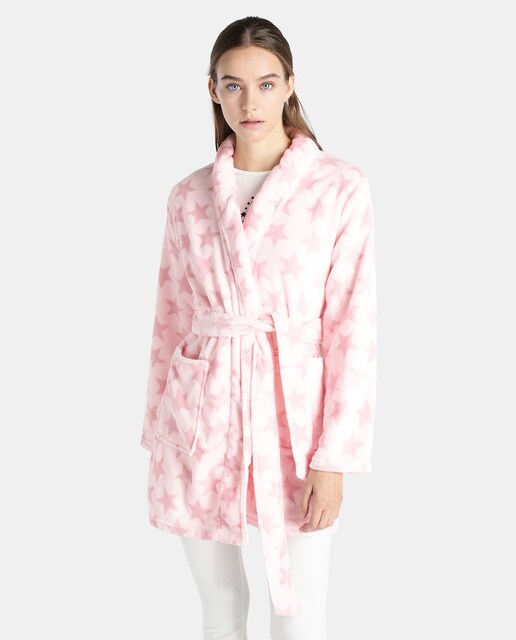 short dressing gown womens