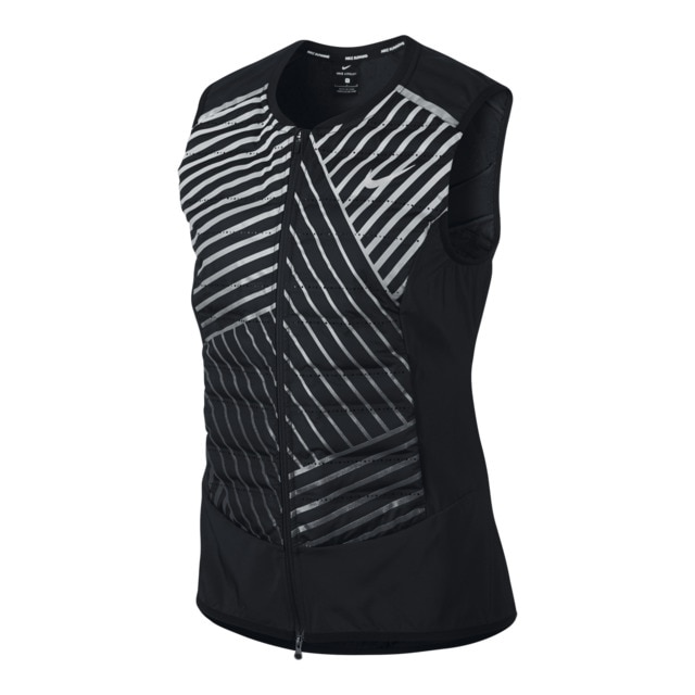 chaleco nike mujer plata