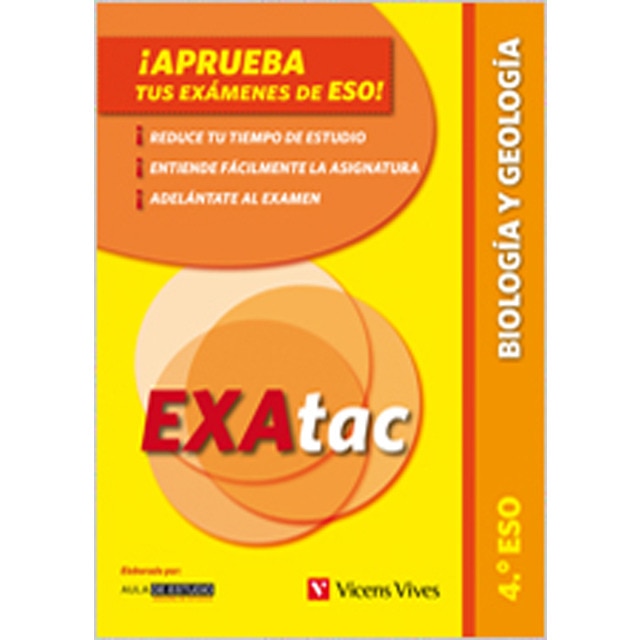Exatac 4 biologia y geologia (Tapa blanda)