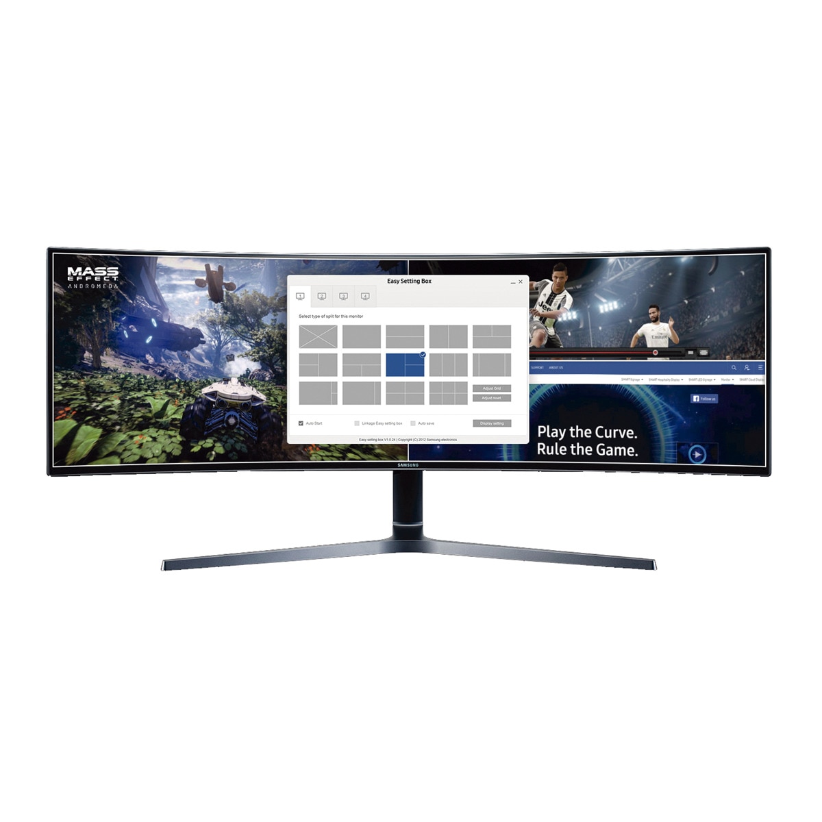 Monitor PC curvo 124,2 cm (48,9'') Samsung LC49HG90, 2xFull HD, Quantum Dot