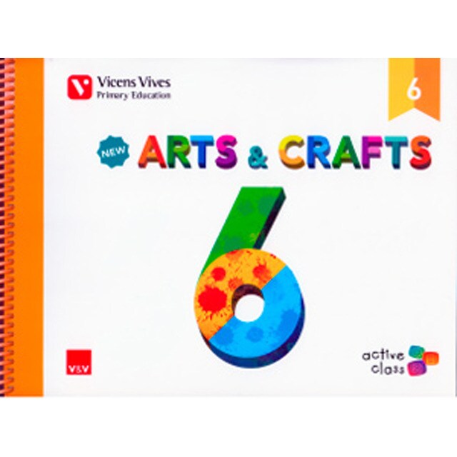 New arts &amp; crafts 6 andalucia (active class) (Tapa blanda)