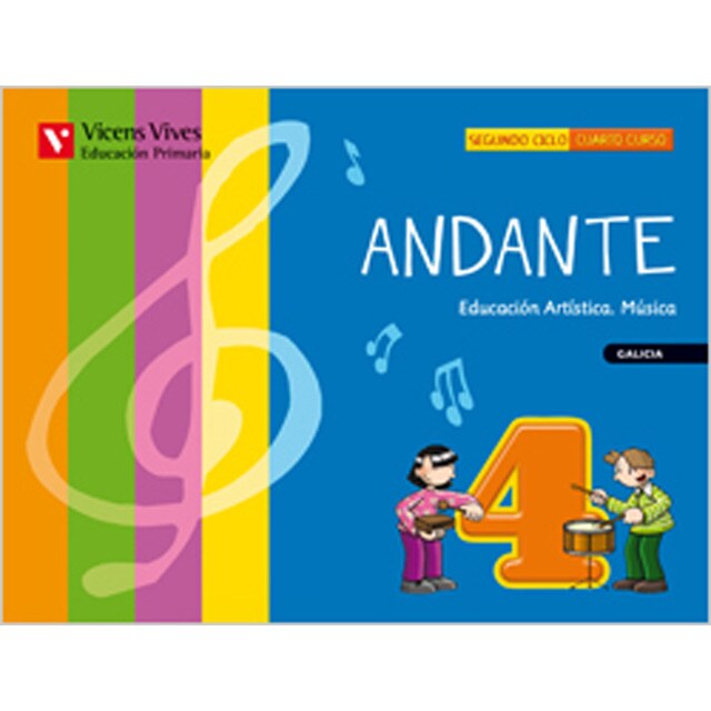 Andante 4 Galicia (Tapa blanda)
