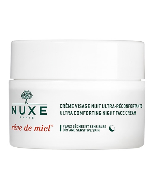 Crema facial Ultra-Reconfortante noche Rêve de Miel® Nuxe