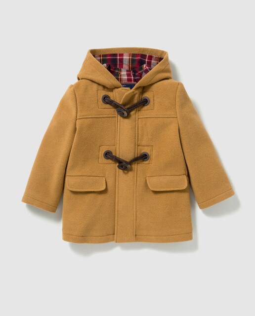 baby boy camel coat