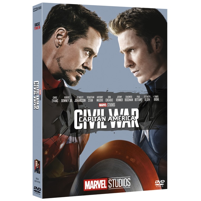 Capitán América: Civil war (DVD)