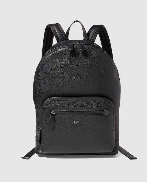 polo ralph lauren leather backpack