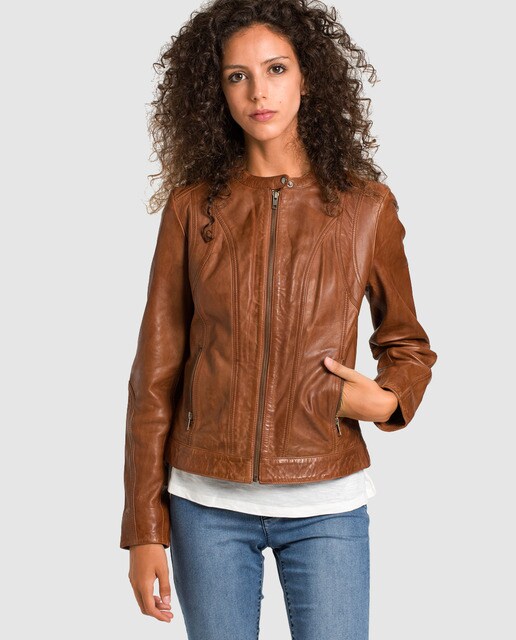 Naf Naf Leather Jacket Promotions