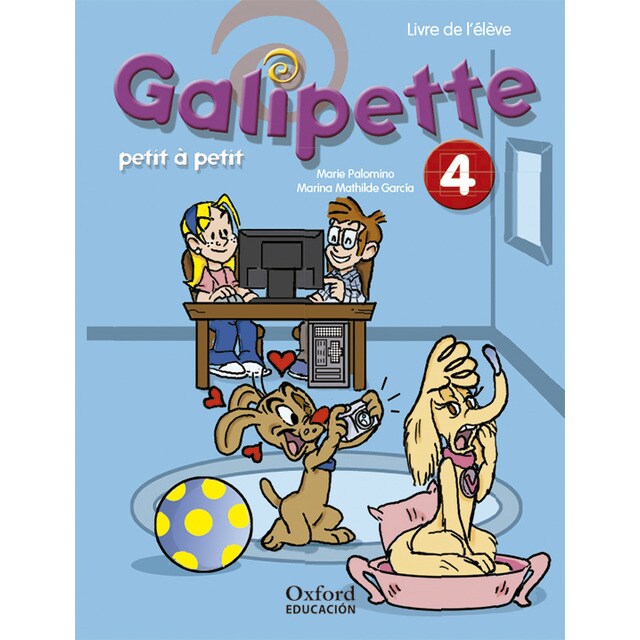 Galipette petit à petit 4. Pack livre de l'élève + cd
