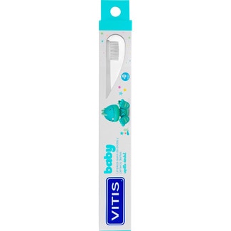 VITIS Baby cepillo dental para la higiene bucal suave de encías y primeros dientes del bebé blister 1 unidad indicado a partir de los 0 años