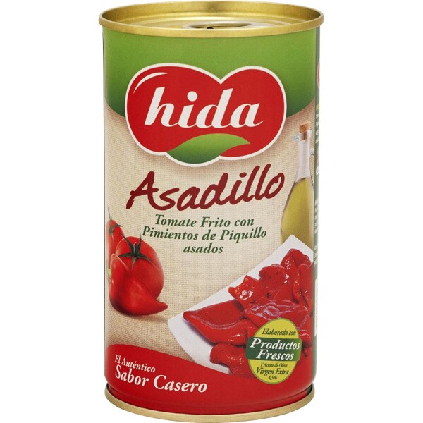 Asadillo Tomate Frito Con Pimientos Del Piquillo Asados Lata 400 G