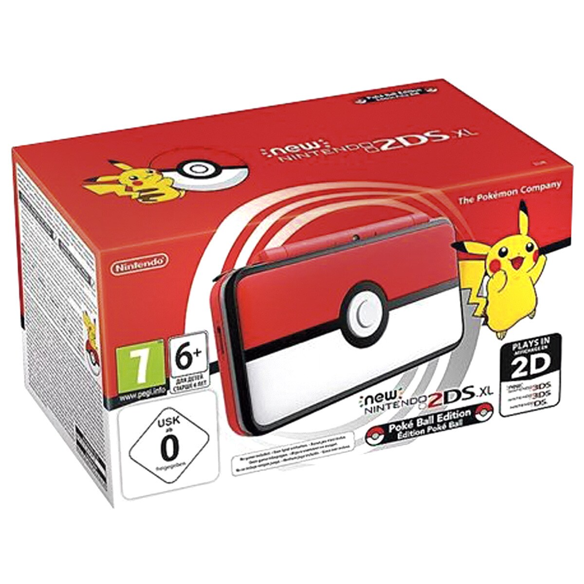 Consola New 2DS XL Edición Pokéball