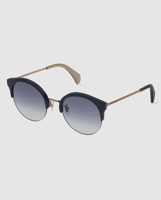 · Mujer Al Montura Sol Aire Negras Gafas Moda Police Con De A34q5jLR