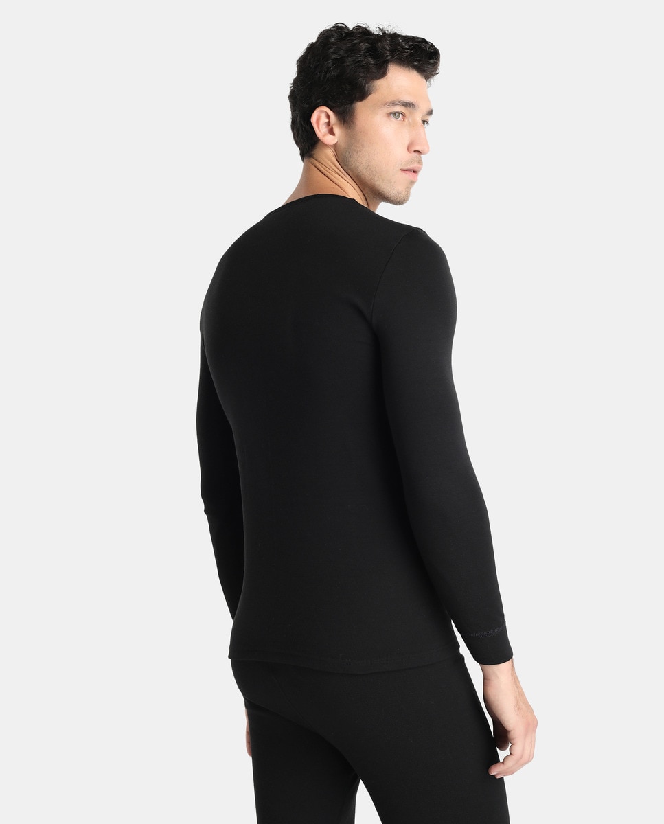 Camisola interior térmica Classic Thermolactyl grau 3 Preto-2