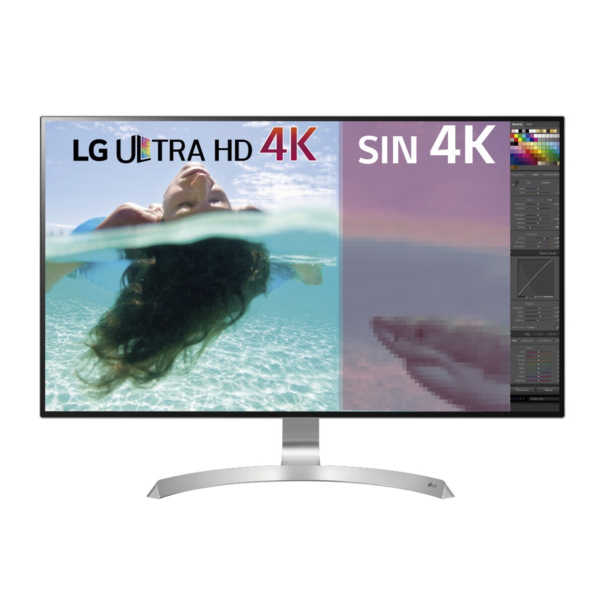 Monitor LG 32UD89-W  81,28 cm (32 ) UHD 4K Panel IPS, 3840x2160 HDMI blanco