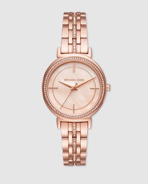 Mk3643 Cinthia Michael Rosa Kors De Mujer Acero Reloj · 9IE2HDW