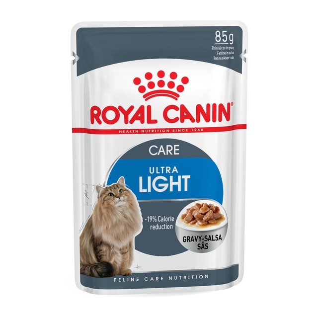 Comida húmeda para gatos adultos Royal Canin Ultra Light Gravy salsa 85 g
