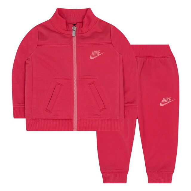 baby red nike tracksuit