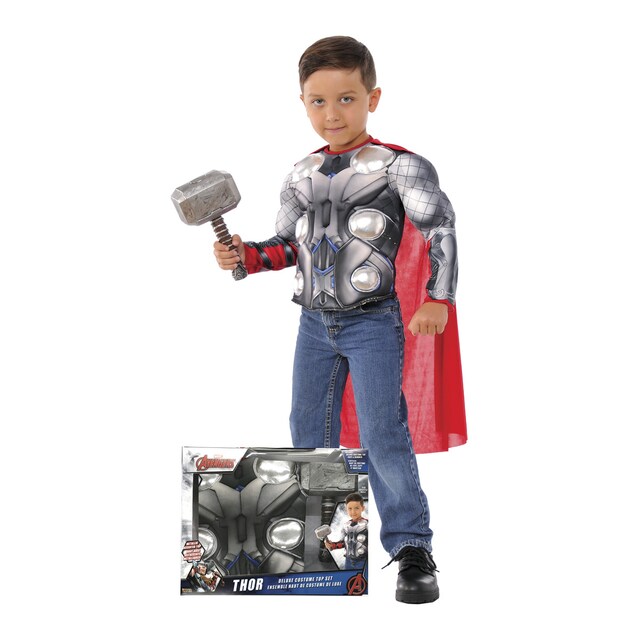 Disfraz infantil en caja Thor Los Vengadores Rubies