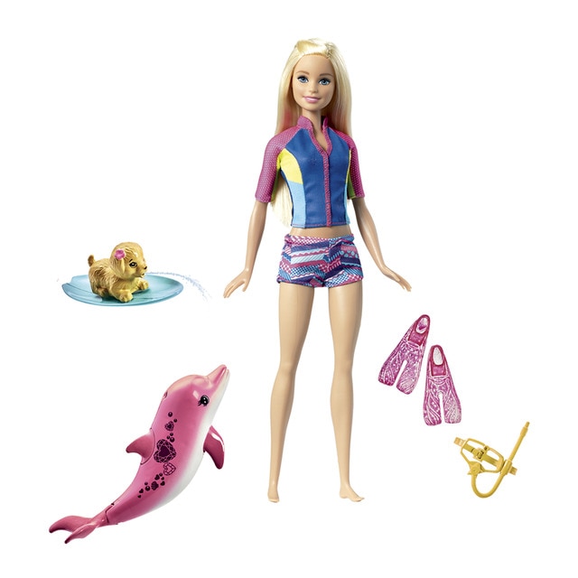 barbie delfines magicos muñeca