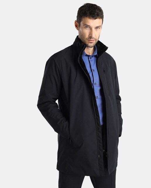 armani rain coat