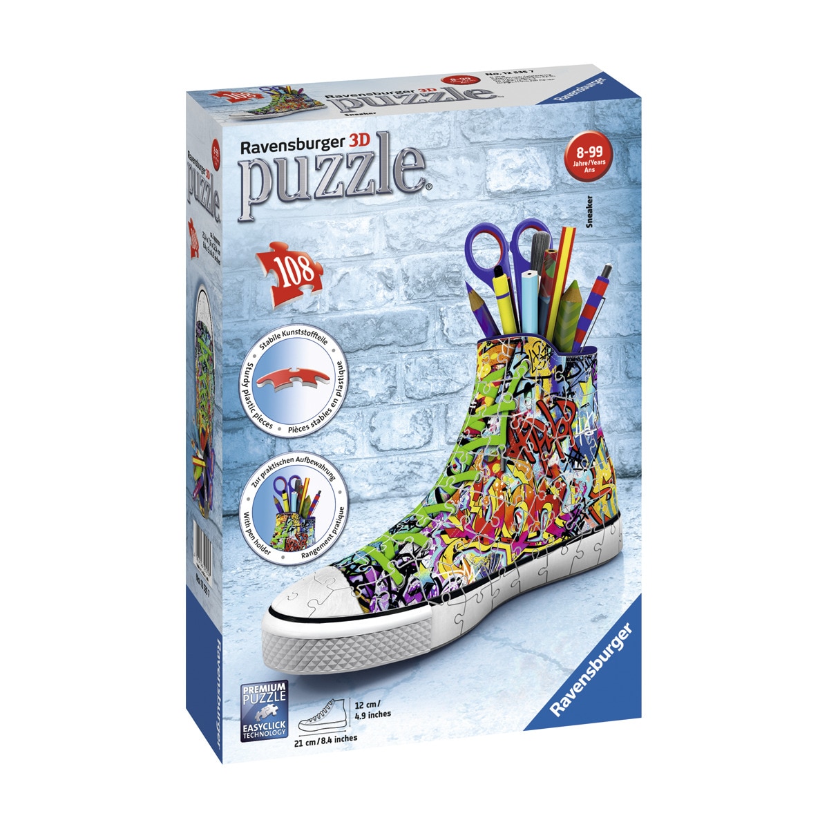 Puzzle 3D Sneaker 108P Graffiti