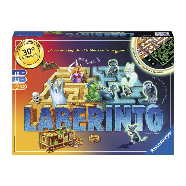 Juego de mesa y estrategia Laberinto Glow in The Dark RAVENSBURGER