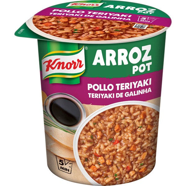 Rice Pot chicken teriyaki cup 81 g · KNORR · Supermercado El Corte Inglés
