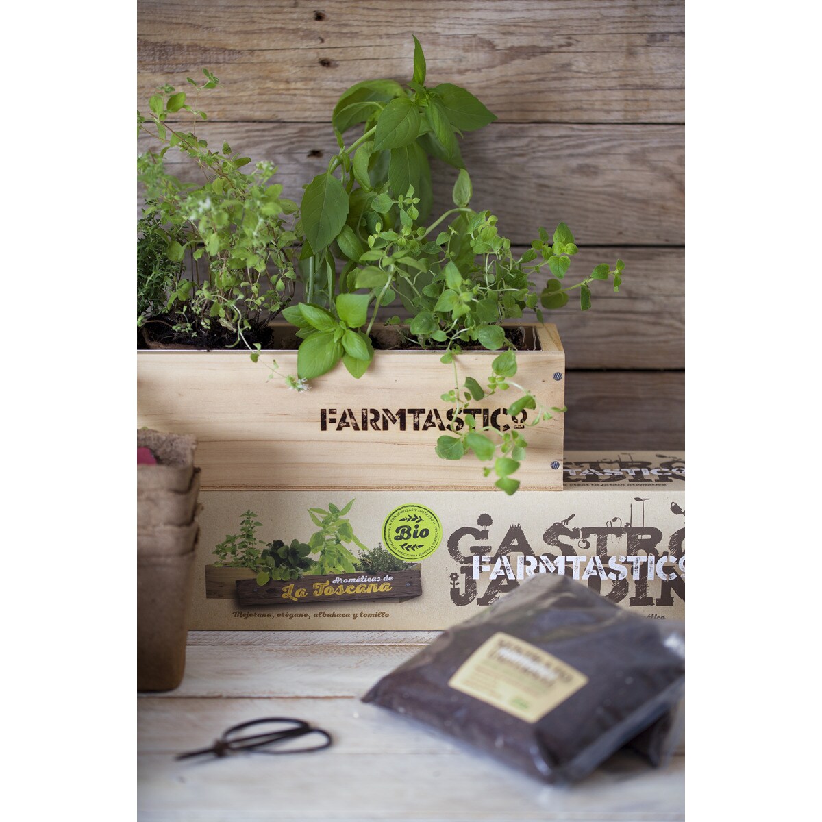 Kit de semeadura Aromáticas de la Toscana 3
