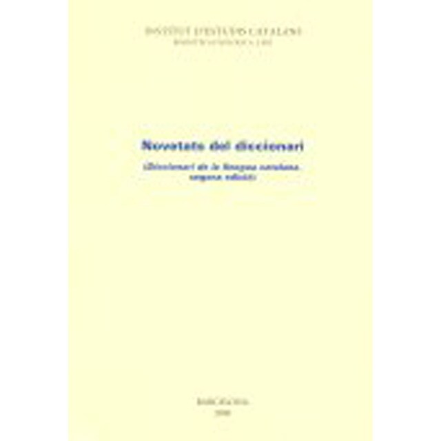 Novetats del diccionari: Diccionari de la llengua catalana, segona edició.pdf