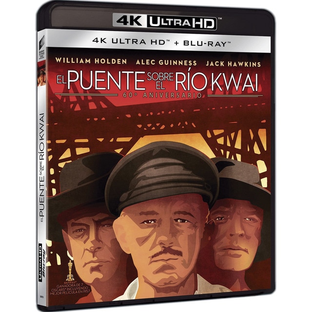 El puente sobre el río Kwai (4K Ultra HD + Blu-Ray).