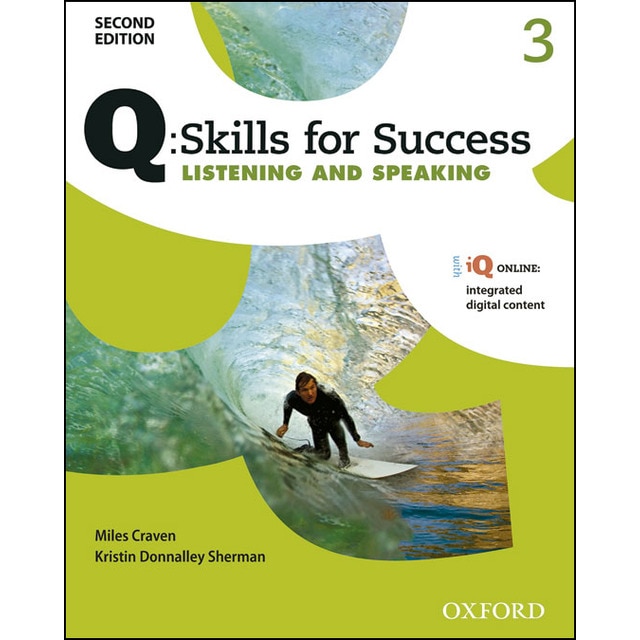 Q skills for success (2nd edition). Listening &amp; speaking 3. Student's book pack