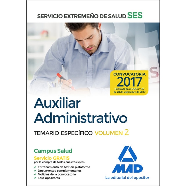 Auxiliar Administrativo del Servicio Extremeño de Salud.pdf